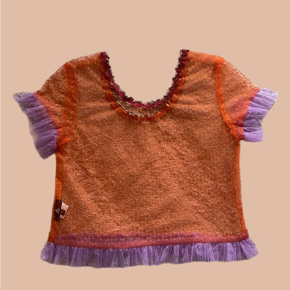 Dynameek Peach/Lilac Floral Crop